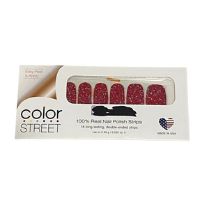 Color Street American‎ Cheer Nail Strips NWT Retired